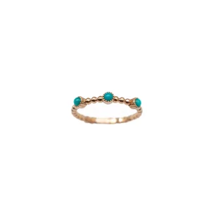 Bague Perlée - Bague or rose -GBYG Jewelry Suisse