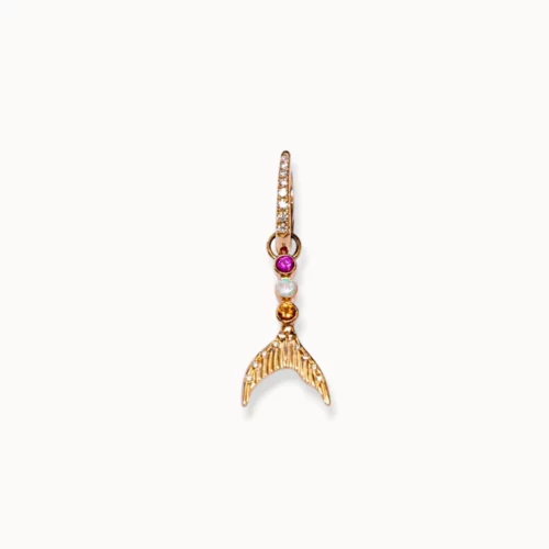 Boucle d'oreille Sirène