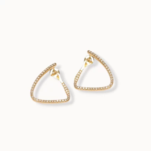 Boucles d'oreille Trapèze