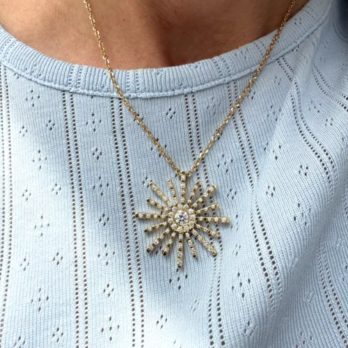 Collier Soleil grand modèle