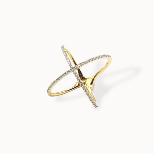 Bague Croisée