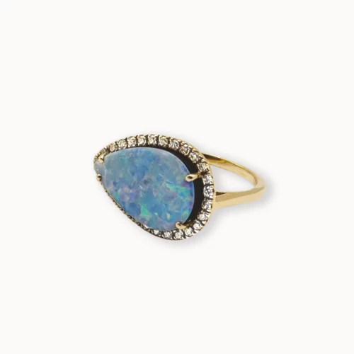 Bague Opale