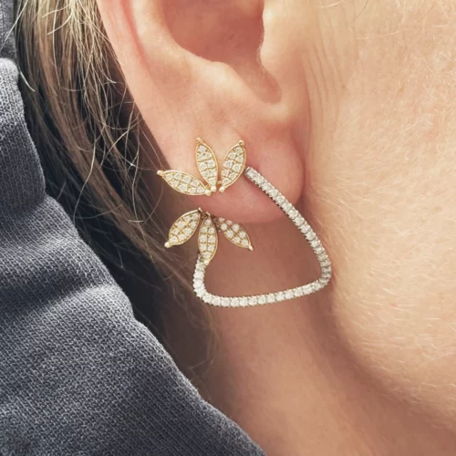 Boucles d'oreille Trapèze
