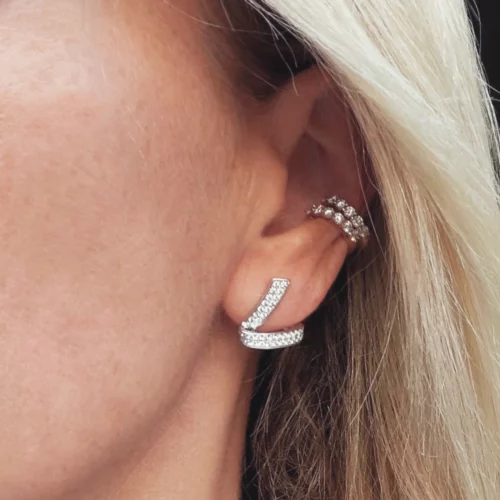 Boucle d'oreille Ruban à l'unité
