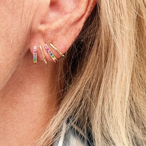 Boucle d'oreille Quatuor à l'unité