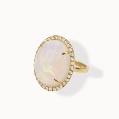 Bague Opale