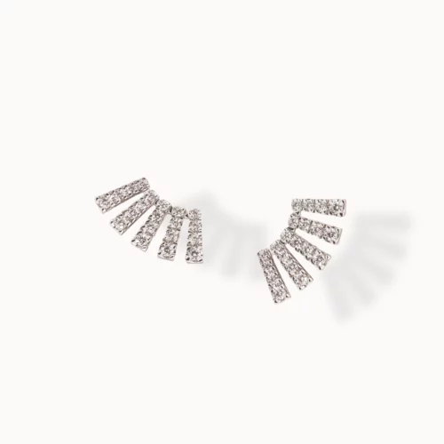 Boucle d'oreille Eventail à l'unité